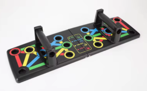 Tabla multifuncional portátil y plegable para ejercicios de flexiones y entrenamiento de fuerza